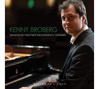 Nikolai Medtner Kenny Broberg: Sonatas By Medtner/Rachmaninov/Scriabin (CD)