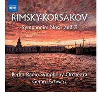 Nikolai Rimsky-Korsakov – Symphonies N 1 et N 3 – CD – NAXOS
