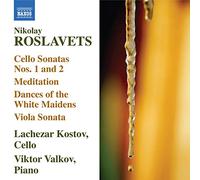 Nikolai Roslavets : Oeuvres pour violoncelle et piano