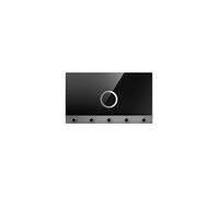 NikolaTesla Unplugged EVO IX/A/90 Noir, Acier inoxydable Intégré 90 cm Plaque avec zone à induction 4 zone(s) Hotte intégrée