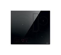 ELICA plaque induction avec hotte version vacuation NIKOLATESLA FIT 3Z PRF0184526 (60 cm - Verre noir)