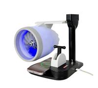 NIKOLATOY Moteur d'avion de bureau avec chargement 2025 avec lumières humidifiées Nouveau spray 50 ml