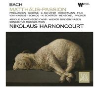 Nikolaus Harnoncourt - Bach Matthaus-Passion [Vinyl] Gatefold Lp Jacket, 180 Gra