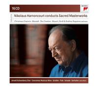 NIKOLAUS HARNONCOURT CONDUCTS SACRED MASTERWORKS - HARNONCOURT 16 CD NEUF