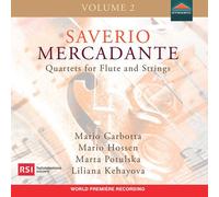 Nikolay Shugaev - Saverio Mercadante, Quartets For Flute & Strings, Vol. 2 [Compact Discs]