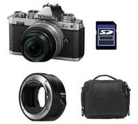 Nikon appareil photo hybride z fc + z 16-50 silver + sac + carte sd 8 go + adaptateur ftz II silver G