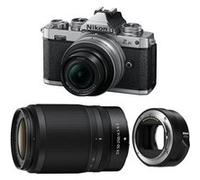 Appareil photo hybride Nikon Z fc + Z 16-50 Silver + Z 50-250 + Adaptateur FTZ II