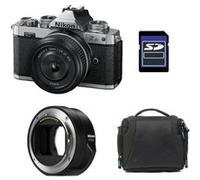 Nikon appareil photo hybride z fc + z 28mm f/2.8 se + sac + carte sd 8 go + adaptateur ftz II silver G