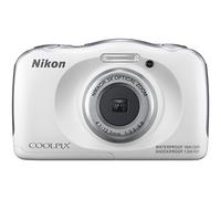 Nikon Coolpix S33 Appareil photo numérique compact 13,2 Mpix Écran LCD 2,7" Zoom optique 3X Blanc