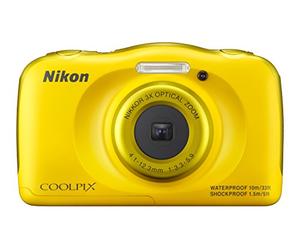 Nikon Coolpix S33 Appareil photo numérique compact 13,2 Mpix Écran LCD 2,7" Zoom optique 3X Jaune