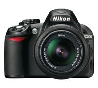 Nikon D3100 Appareil photo numérique Reflex 14.2 Kit + Objectif VR 18-55 mm + Objectif VR 55-200 mm Noir
