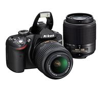Nikon D3200 18-55 mm 55-200 mm DX VR Zoom-Appareil photo numérique