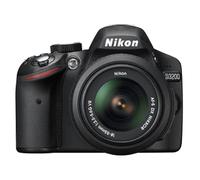 Nikon D3200 + 18-55 VR Kit Kit d'appareil-photo SLR 24,2 MP CMOS 6016 x 4000 pixels Noir
