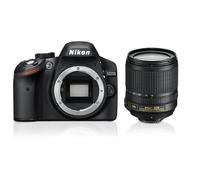 Nikon D3200 + AF-S DX NIKKOR 18-105mm Kit d'appareil-photo SLR 24,2 MP CMOS 6016 x 4000 pixels Noir