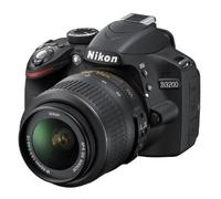 Nikon D3200 Appareil photo numérique Reflex 24.2 Kit Objectif AF-S DX VR II 18-55 mm Noir