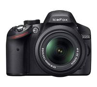 Nikon D3200 Appareil photo numérique Réflex 24,2 Mpix Kit Boîtier + Objectif AF-S DX 18-55 Mm Noir
