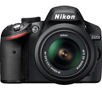Nikon D3200 Appareil photo numérique Réflex 24,2 Mpix Kit Boîtier + Objectifs AF-S DXNIKKOR VR II 18-55 Mm/55-200 Mm Noir