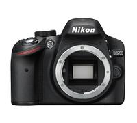 Nikon D3200 + SD 4GB Boîtier d'appareil-photo SLR 24,2 MP CMOS 6016 x 4000 pixels Noir