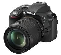 Nikon Appareil photo reflex D3300 Pack 24,2 Mpix + Objectif AF-S 18-105 mm VR Noir