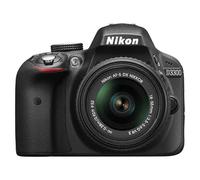 Nikon D3300 + 18-140 VR Kit d'appareil-photo SLR 24,2 MP CMOS 6000 x 4000 pixels Noir