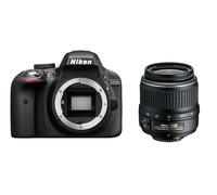 Reflex - NIKON - D3300 - Capteur CMOS 24.2 Mégapixels - Ecran 3"" - Vidéo Full HD