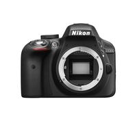 Nikon D3300 + AF-P 18-55mm + SD 8GB Kit d'appareil-photo SLR 24,2 MP CMOS 6000 x 4000 pixels Noir
