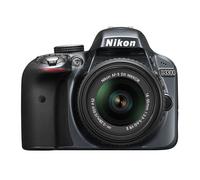 Nikon D3300 + AF-S DX NIKKOR 18-55mm Kit d'appareil-photo SLR 24,2 MP CMOS 6000 x 4000 pixels Anthracite