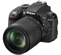 Nikon D3300 Appareil photo numérique Reflex 24,2 Mpix Kit Objectif AF-S 18-105 mm VR Noir