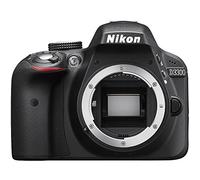 Nikon D3300 Boîtier d'appareil-photo numérique SLR (Noir) - Version internationale (sans garantie)