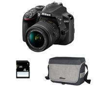 NIKON D3400 + 18-55 VR + Sac + SD 4Go