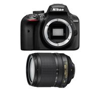 NIKON D3400 + AF-S DX 18-105mm 3,5-5,6G ED VR GARANTI 3 ans