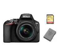NIKON D3500 + AF-P 18-55 mm F/3.5-5.6 + SanDisk Extreme 32 Go SD + EN-EL14A