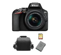 Nikon D3500 kit AF-P 18-55 mm f/3,5-5,6G VR + carte SD 32 Go + sac + EN-EL14A