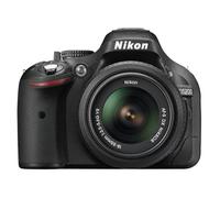 Nikon D5200 + AF-S DX NIKKOR 18-55mm Kit d'appareil-photo SLR 24,1 MP CMOS 6000 x 4000 pixels Noir