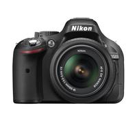 Nikon D5200 + AF-S DX NIKKOR 18-55mm Kit d'appareil-photo SLR 24,1 MP CMOS 6000 x 4000 pixels Noir
