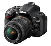 Nikon D5200 + AFS DX18-55G Kit d'appareil-photo SLR 24,1 MP CMOS 6000 x 4000 pixels Noir