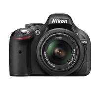 Nikon D5200 Appareil photo numérique Reflex 24.2 Kit Objectif 18-55 mm DX II Noir