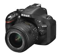 Reflex NIKON D5200 KIT+ 18-55mm VR II noir - Capteur CMOS 24,1 MP - Processeur EXPEED 3 - Système anti-poussière