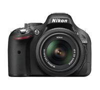 Nikon D5200 + NIKKOR 18-55 VR II Kit d'appareil-photo SLR 24,1 MP CMOS 6000 x 4000 pixels Noir
