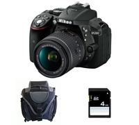 NIKON D5300 + 18-55 VR + Sac + SD 4Go