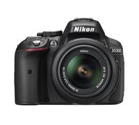 Nikon D5300 + AF-S DX NIKKOR 18-55mm Kit d'appareil-photo SLR 24,2 MP CMOS 6000 x 4000 pixels Noir