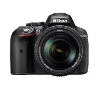 Nikon D5300 + Nikkor 18-105 VR + SD 8GB Lexar Premium 200x Kit d'appareil-photo SLR 24,2 MP CMOS 6000 x 4000 pixels Noir