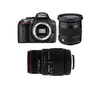 NIKON D5300 + SIGMA 17-70 DC OS HSM CONT. + SIGMA 70-300 DG APO MACRO