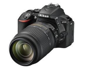 Nikon D5500 + AF-S DX 18-105 VR Kit d'appareil-photo SLR 24,2 MP CMOS 6000 x 4000 pixels Noir