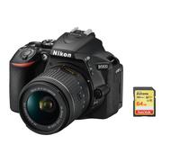 NIKON D5600 + AF-P 18-55MM F/3.5-5.6G VR + carte SD SanDisk Extreme 64 Go