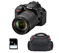 Nikon D5600 + AF-S DX 18-140 mm f/3.5-5.6G ED VR + Sac + SD 4Go