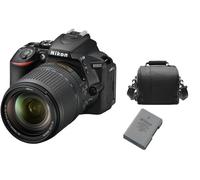 NIKON D5600 reflex 24.2 mpix KIT AF-S 18-140mm F3.5-5.6G ED VR DX + Sac + EN-EL14A Battery