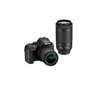 Nikon D5600 Twin Kit: AF-P 18-55mm VR + AF-P 70-300mm ED VR DX - AF précis, 39 pts AF, 5 i/s
