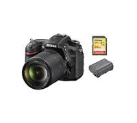 NIKON D7200 + AF-S 18-140 mm f/3,5-5,6 + SanDisk Extreme 64 Go SD + EN-EL15B