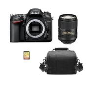 NIKON D7200 reflex 24.2 mpix + objectif AF-S 18-300MM F3.5-6.3G ED VR DX + 64GB SD card + camera Bag